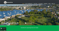 Desktop Screenshot of bulimbagolfclub.com.au